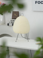 Shiori Glow Handmade Mulberry Paper Table Lamp Inspired By Japanese Lanterns