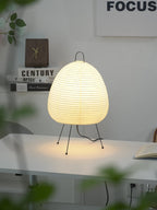 Shiori Glow Handmade Mulberry Paper Table Lamp Inspired By Japanese Lanterns