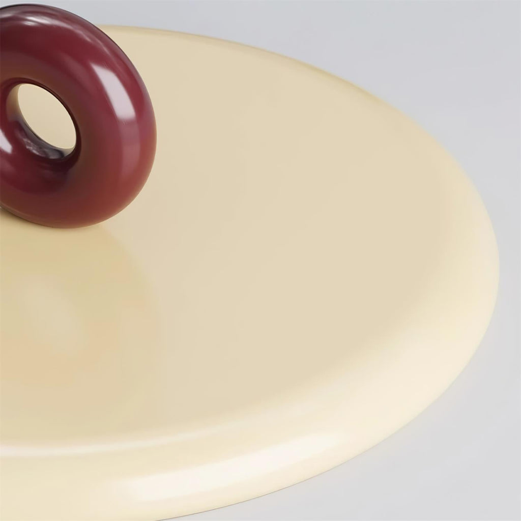 Pendant Lamp Disc with Loop Detail Ambient Minimalist | Fioriscas