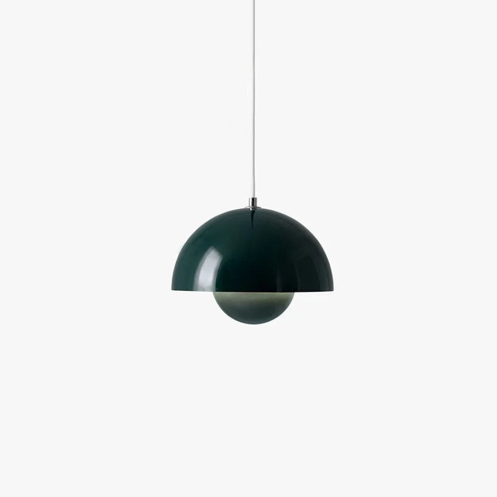 LyraLine Stone & Glass Pendant Light, Multicolor Body, E27 Fitting