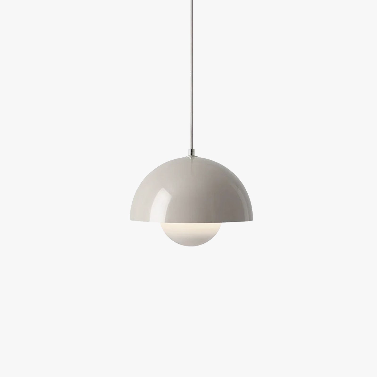 LyraLine Stone & Glass Pendant Light, Multicolor Body, E27 Fitting