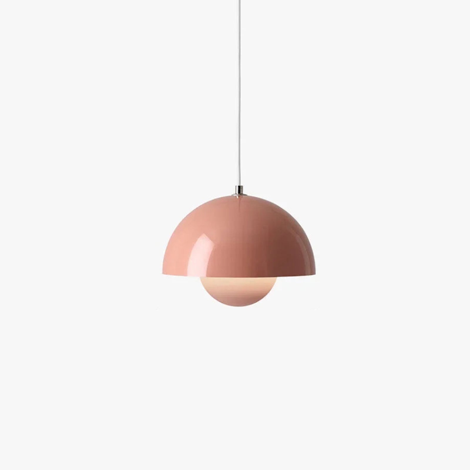 LyraLine Stone & Glass Pendant Light, Multicolor Body, E27 Fitting