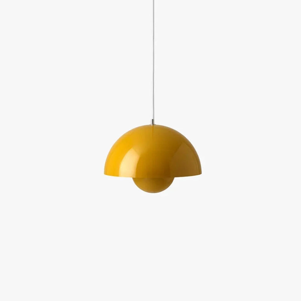 LyraLine Stone & Glass Pendant Light, Multicolor Body, E27 Fitting
