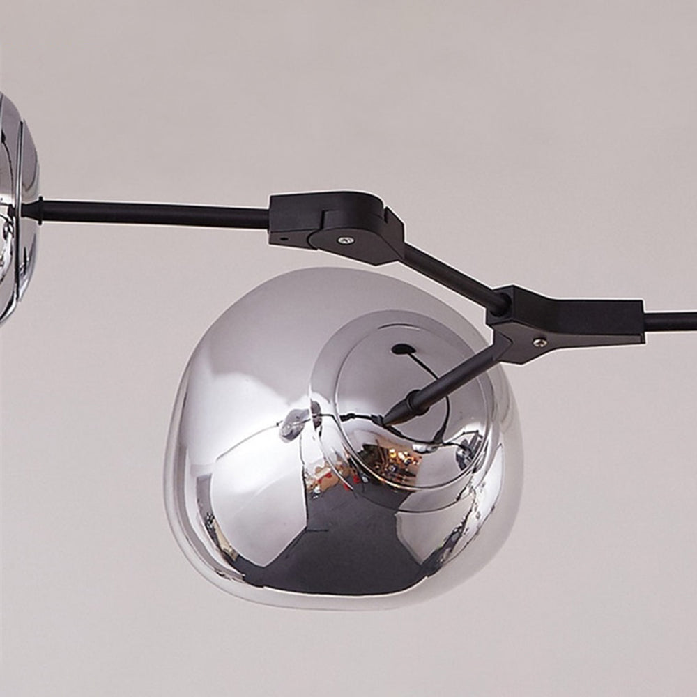 Arisha Modern Globe Lava 3 Pendant Light Fixture | Fioriscas