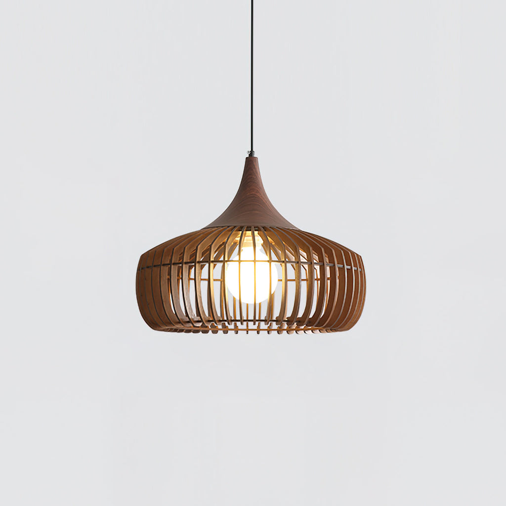 Zivora Natural Bamboo Rattan Pendant Light | Fioriscas
