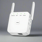Kaksitaajuuksinen WiFi-verkon kantamanlaajennin kotiin ja puutarhaan, AeroLink, jopa 1200 Mbps
