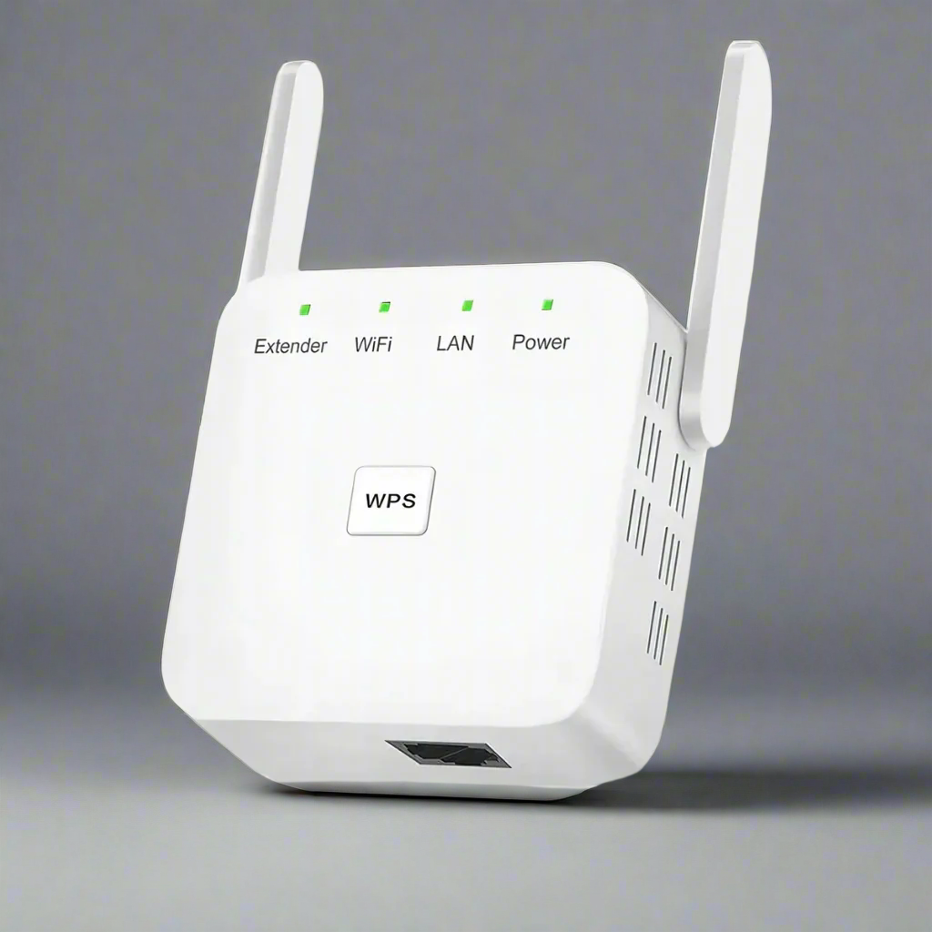 Kaksitaajuuksinen WiFi-verkon kantamanlaajennin kotiin ja puutarhaan, AeroLink, jopa 1200 Mbps