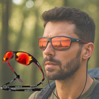 Gafas de sol polarizadas envolventes con protección UV400 para hombre