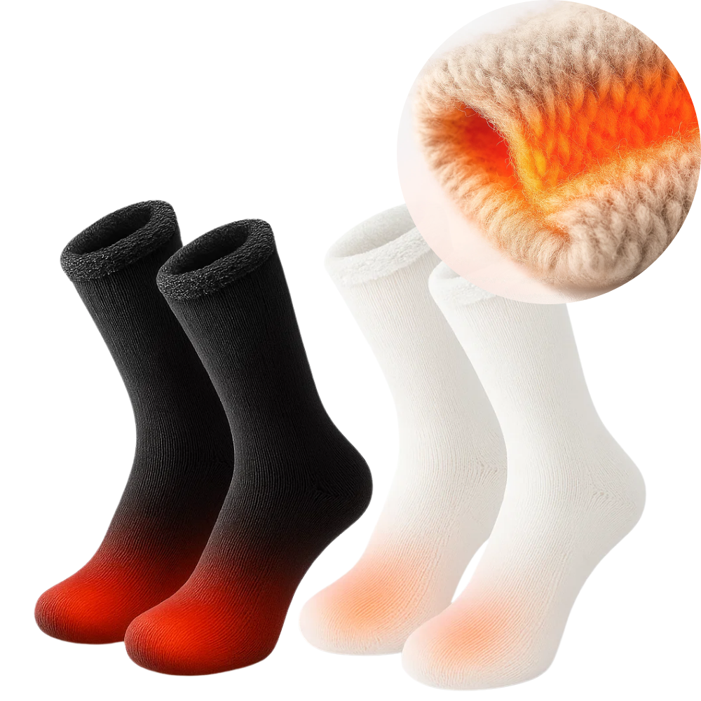 ArctiWarm Heated Thermal Socks For Cold Weather Feet Warmth