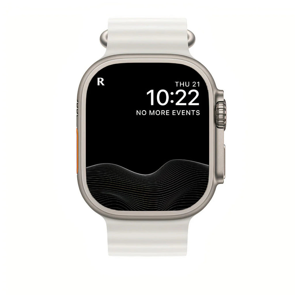 Nastavitelný potápěčský řemínek Nautisle z trubicového silikonu, kompatibilní s Apple Watch