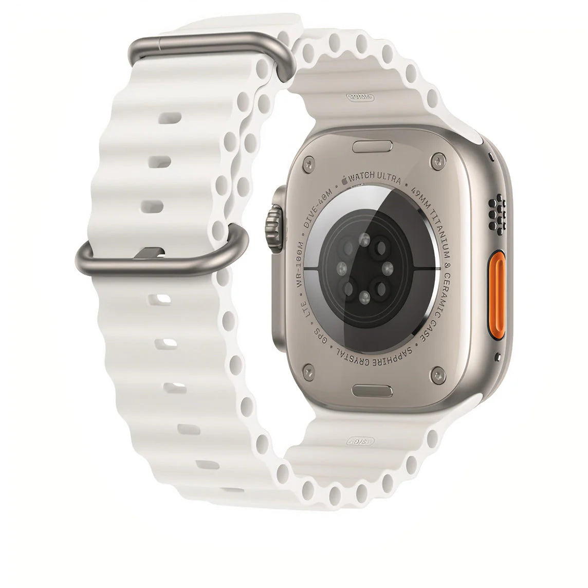 Nastavitelný potápěčský řemínek Nautisle z trubicového silikonu, kompatibilní s Apple Watch