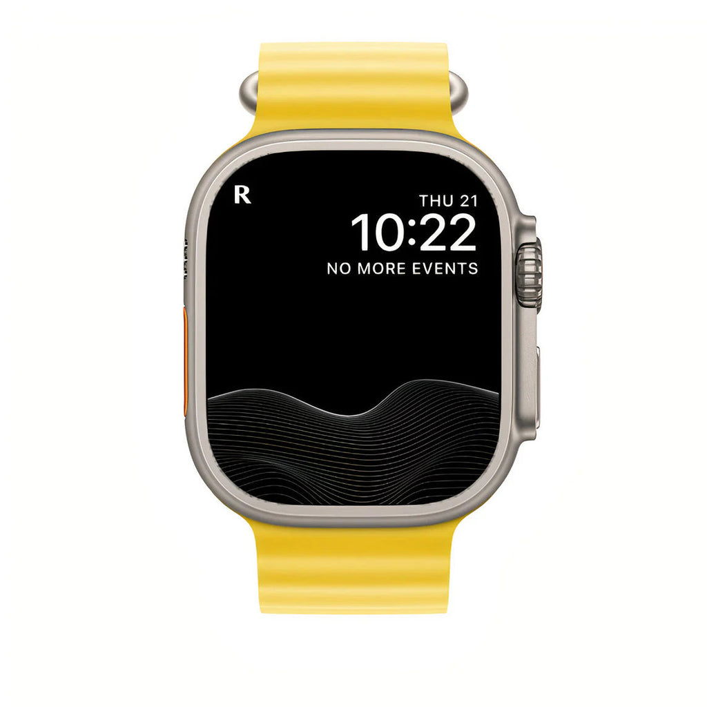 Nastavitelný potápěčský řemínek Nautisle z trubicového silikonu, kompatibilní s Apple Watch