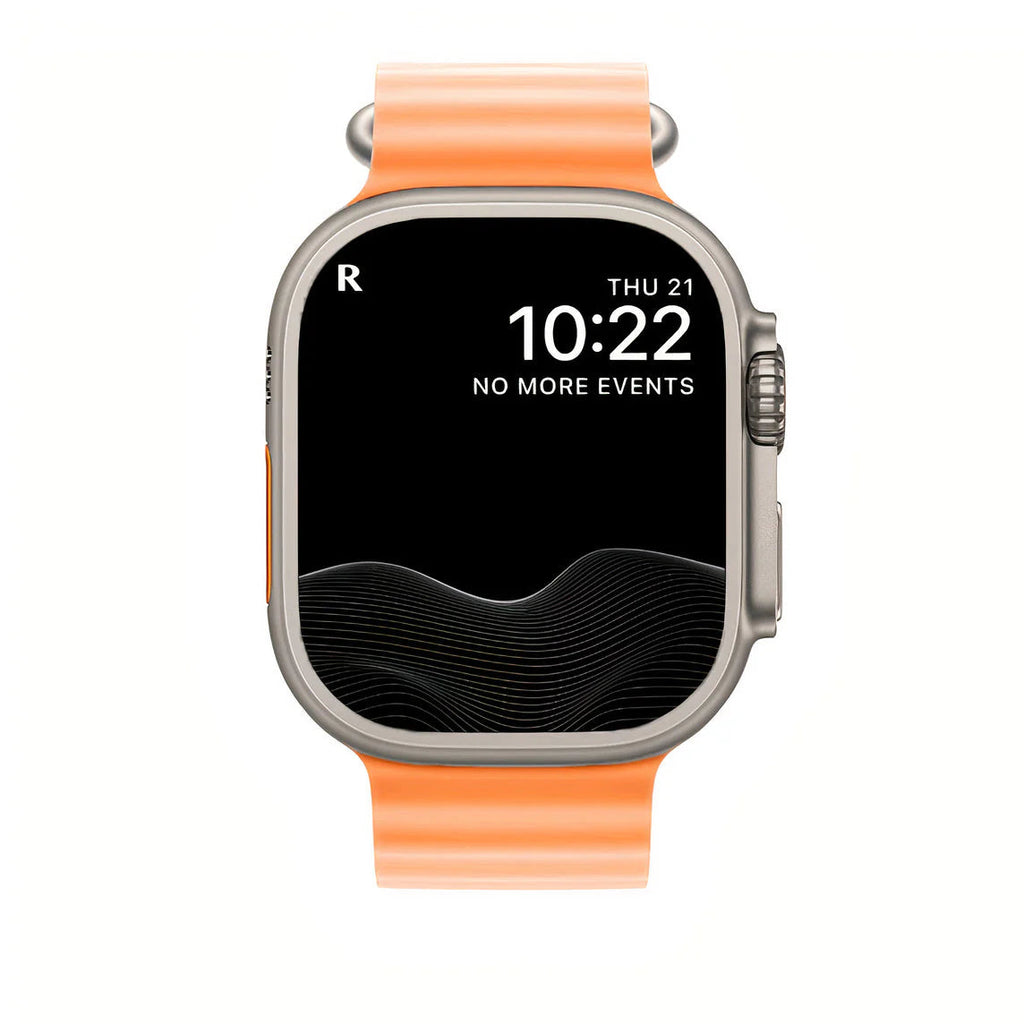 Nastavitelný potápěčský řemínek Nautisle z trubicového silikonu, kompatibilní s Apple Watch