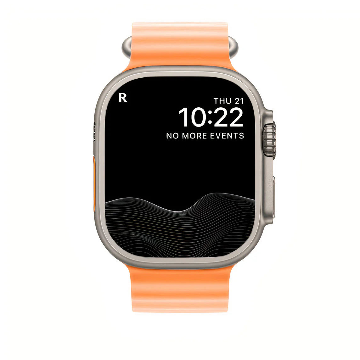 Nastavitelný potápěčský řemínek Nautisle z trubicového silikonu, kompatibilní s Apple Watch