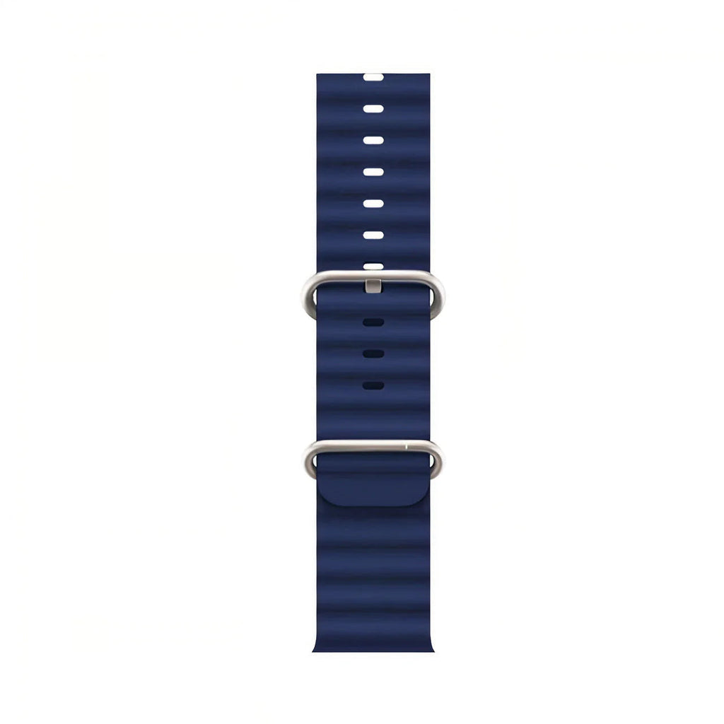Nastavitelný potápěčský řemínek Nautisle z trubicového silikonu, kompatibilní s Apple Watch