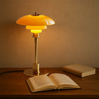 Minimalist Table Lamp, NovaGlow Warm LED Glow, Dimmable Nordic Design