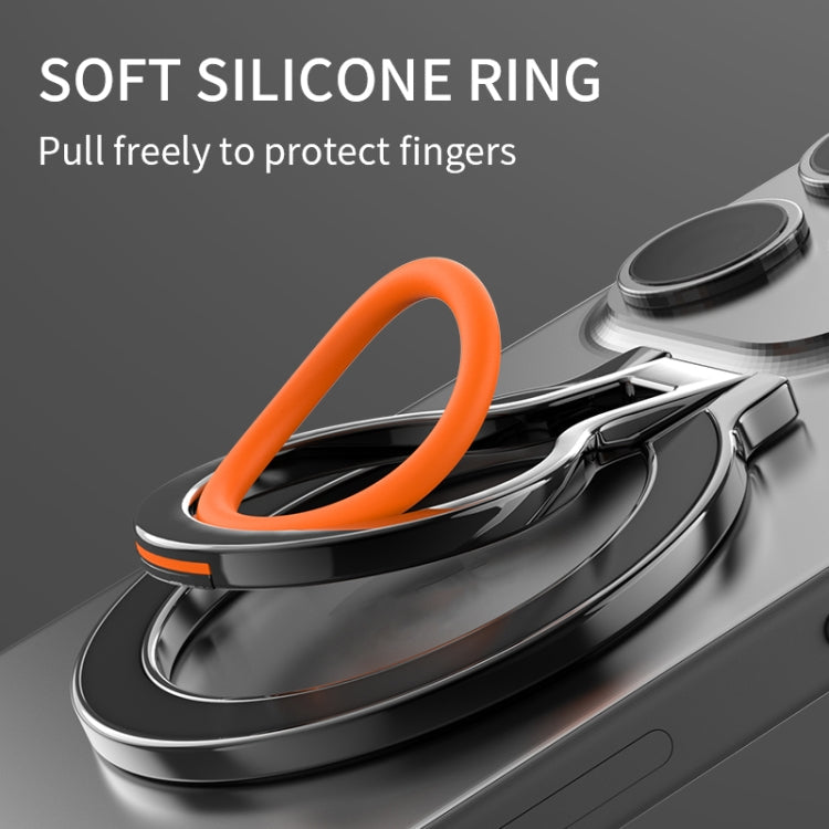 Uchwyt na telefon MagSafe z pierścieniem, obrotowy o 360°, magnetyczna podstawka i uchwyt do selfie