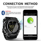 Relógio inteligente Varek Fitness com monitorização diária da atividade e da saúde