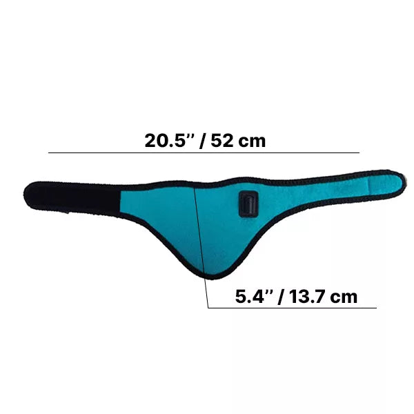 Bandage chauffant pour le cou ThermaNeck avec 3 niveaux de chaleur réglables