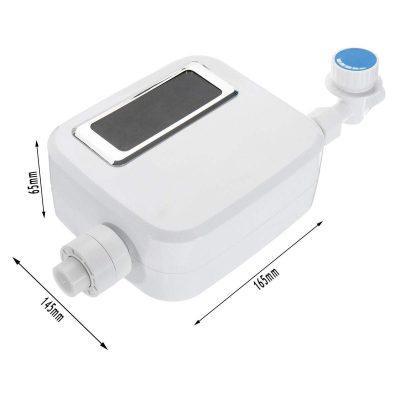 Scaldacqua elettrico istantaneo senza serbatoio, 3500 W con manopola della temperatura