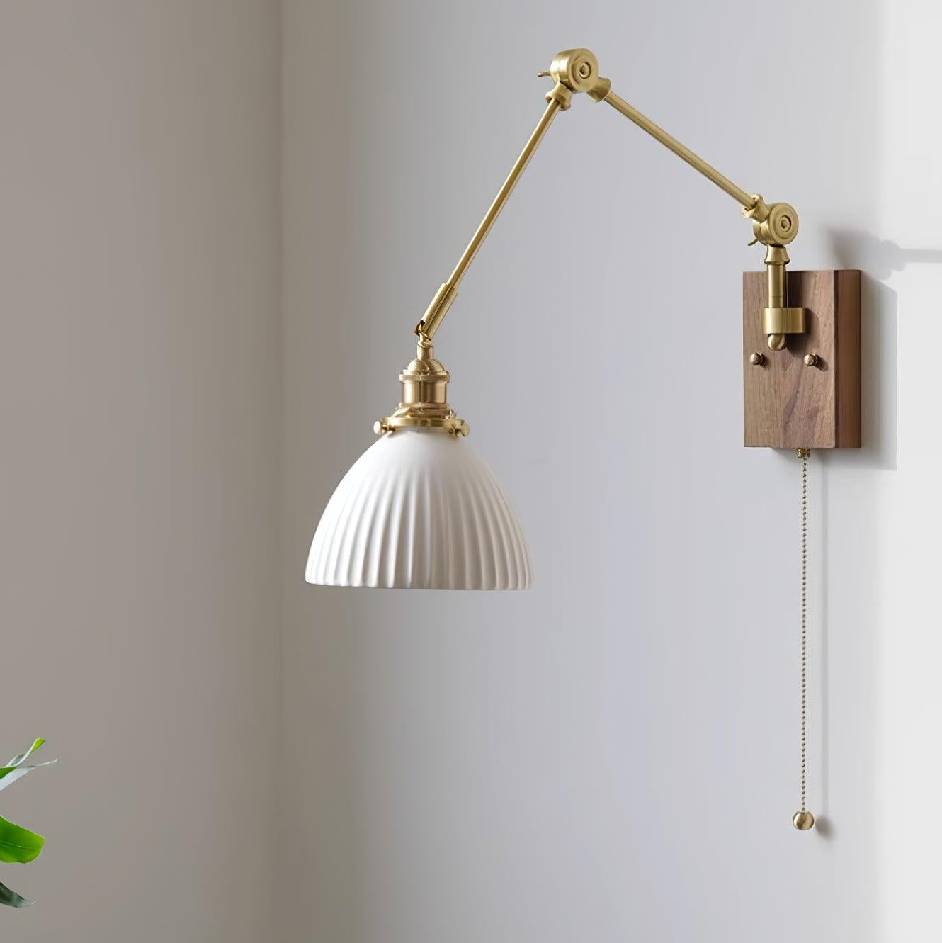 Brione Vintage Adjustable  Swing Arm Wall Lamp | Fioriscas