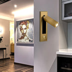 Recessed Bedside Reading Wall Light For Bedrooms, NexaWall LED