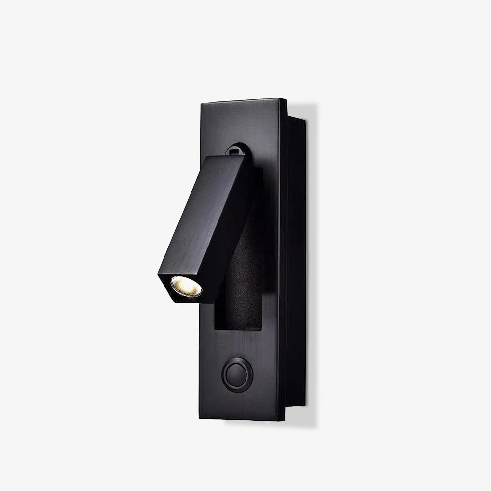 Nástěnná lampa VeraLume s nočním čtecím světlem, vestavěné LED osvětlení