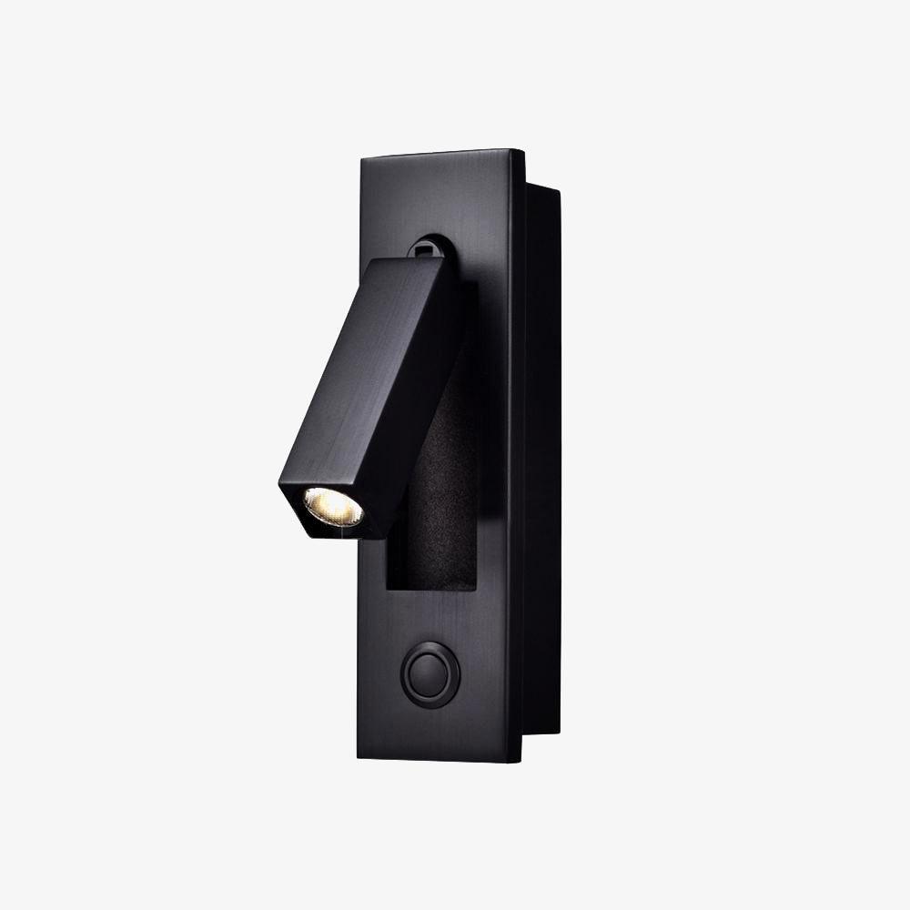 Nástěnná lampa VeraLume s nočním čtecím světlem, vestavěné LED osvětlení