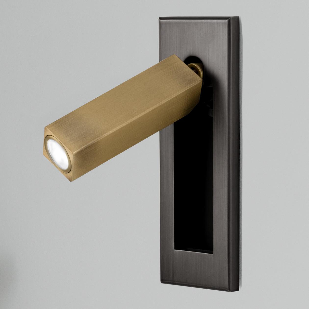 Nástěnná lampa VeraLume s nočním čtecím světlem, vestavěné LED osvětlení