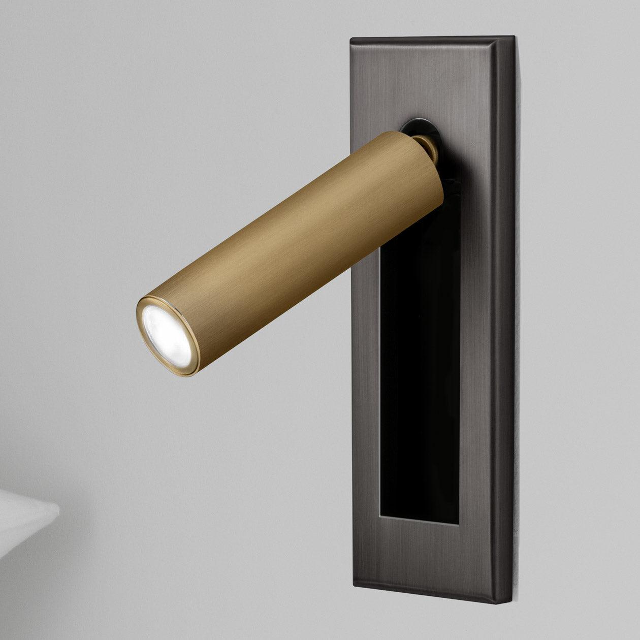 Nástěnná lampa VeraLume s nočním čtecím světlem, vestavěné LED osvětlení