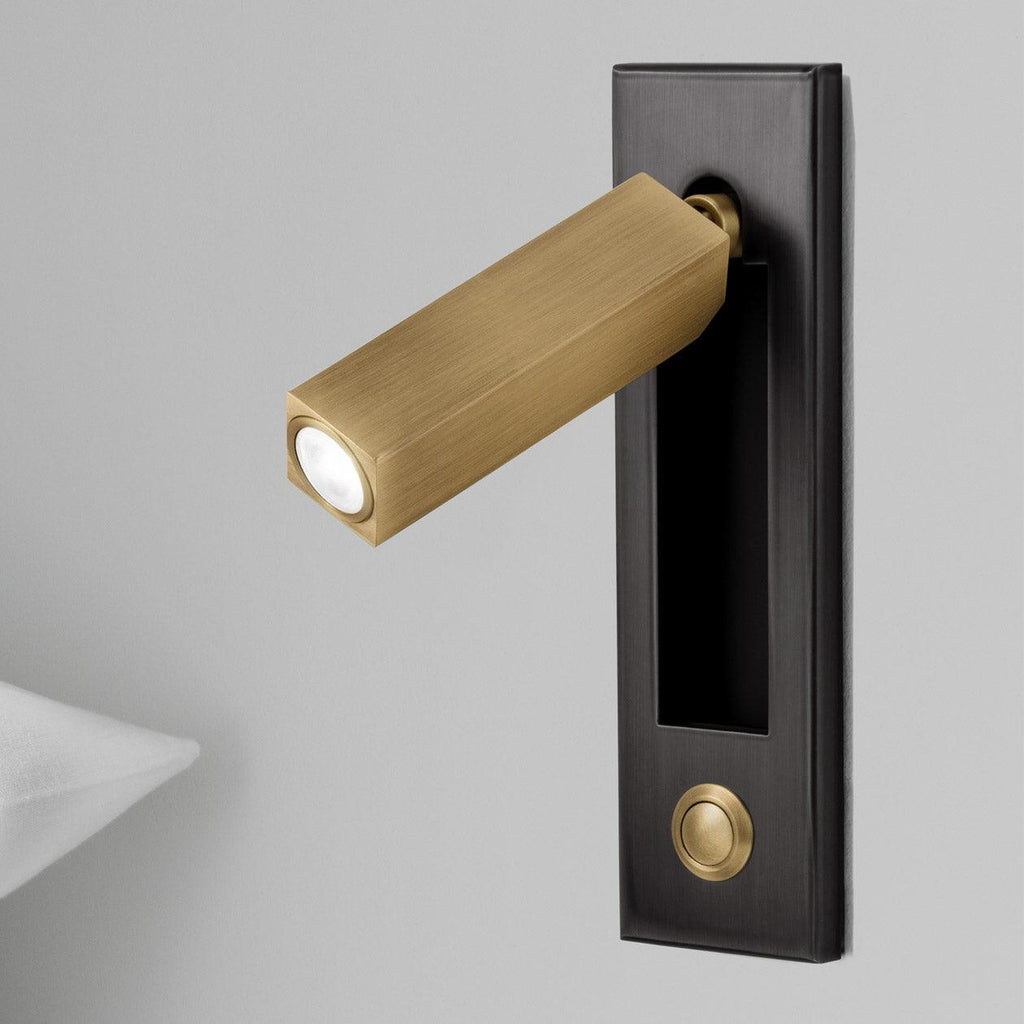 Nástěnná lampa VeraLume s nočním čtecím světlem, vestavěné LED osvětlení