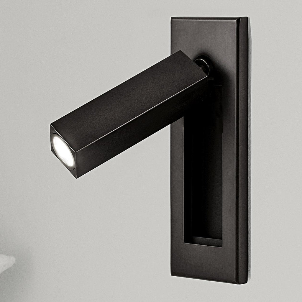Nástěnná lampa VeraLume s nočním čtecím světlem, vestavěné LED osvětlení