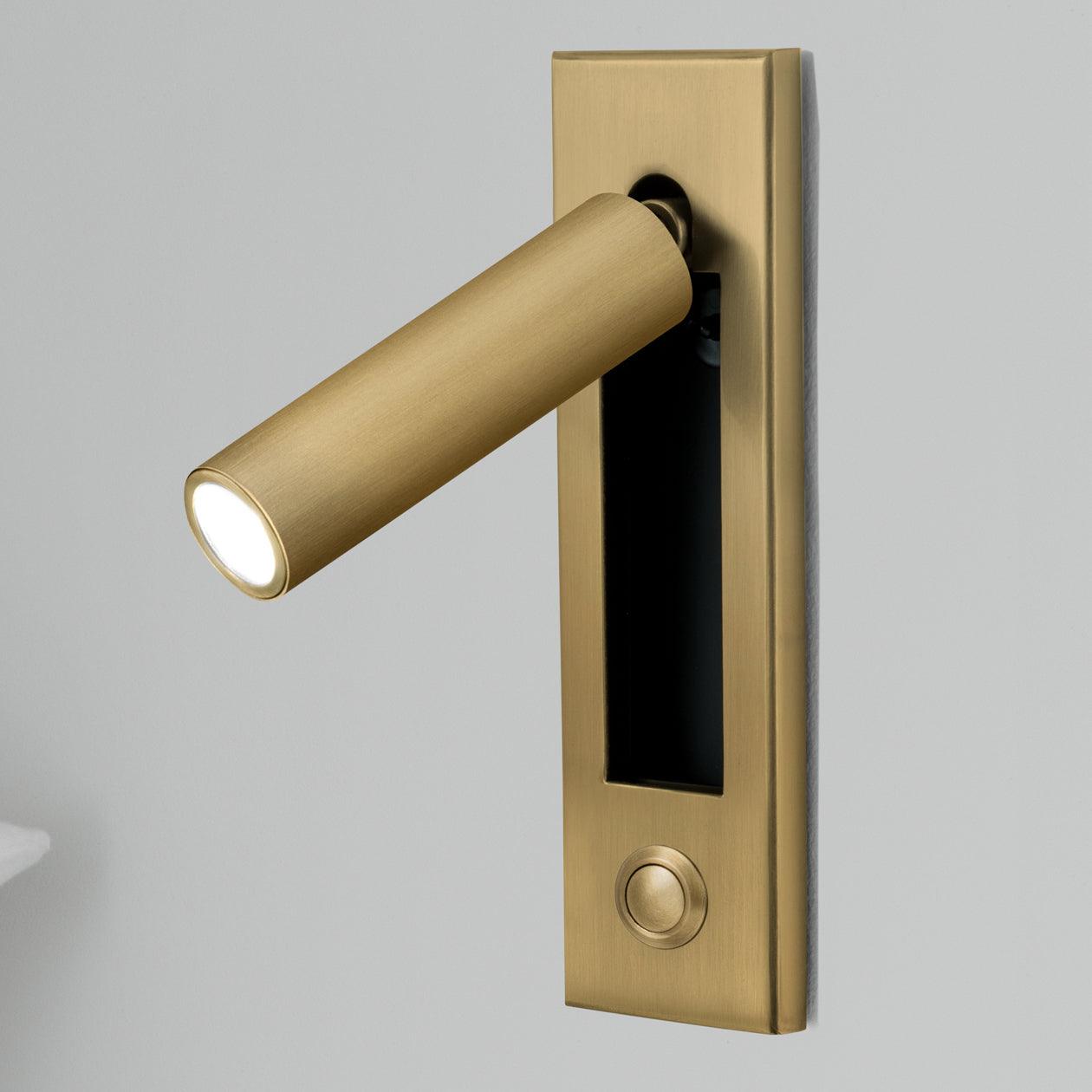 Nástěnná lampa VeraLume s nočním čtecím světlem, vestavěné LED osvětlení