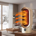 ThermaLite Compact -keraaminen tilanlämmitin, hiljainen 800 W:n digitaalinen termostaatti