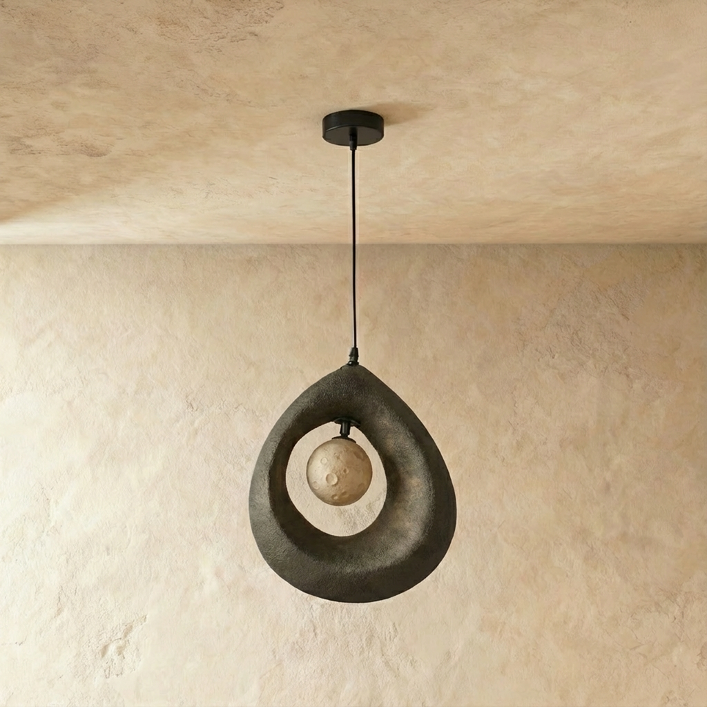 Zen Halo Pendant Light With Soft Ambient Glow For Calm Interiors