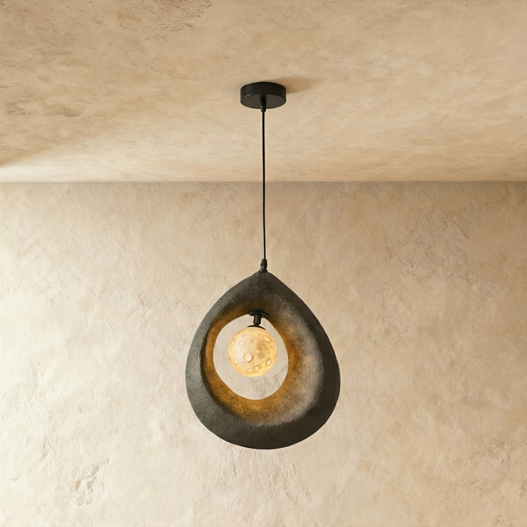Zen Halo Pendant Light With Soft Ambient Glow For Calm Interiors