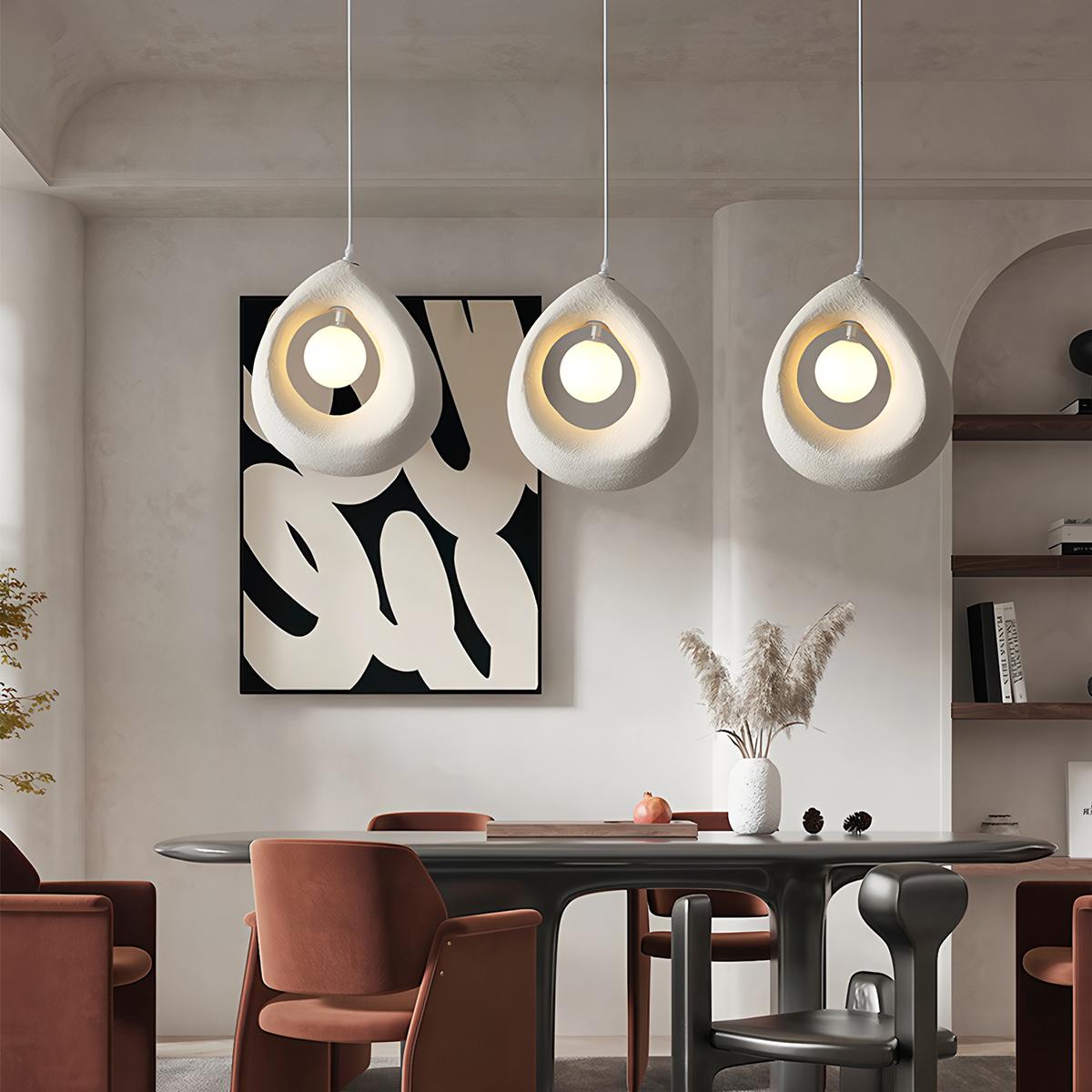 Zen Halo Pendant Light With Soft Ambient Glow For Calm Interiors
