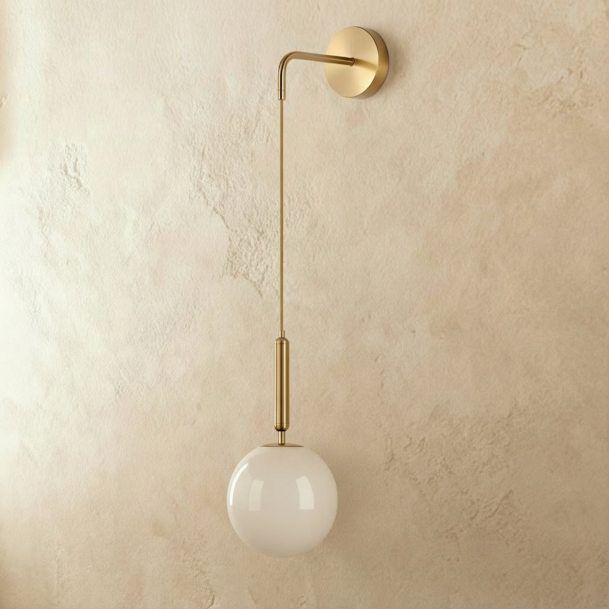 HaloWeave Hanging Wall Lamp With Adjustable Cable For Ambient Glow