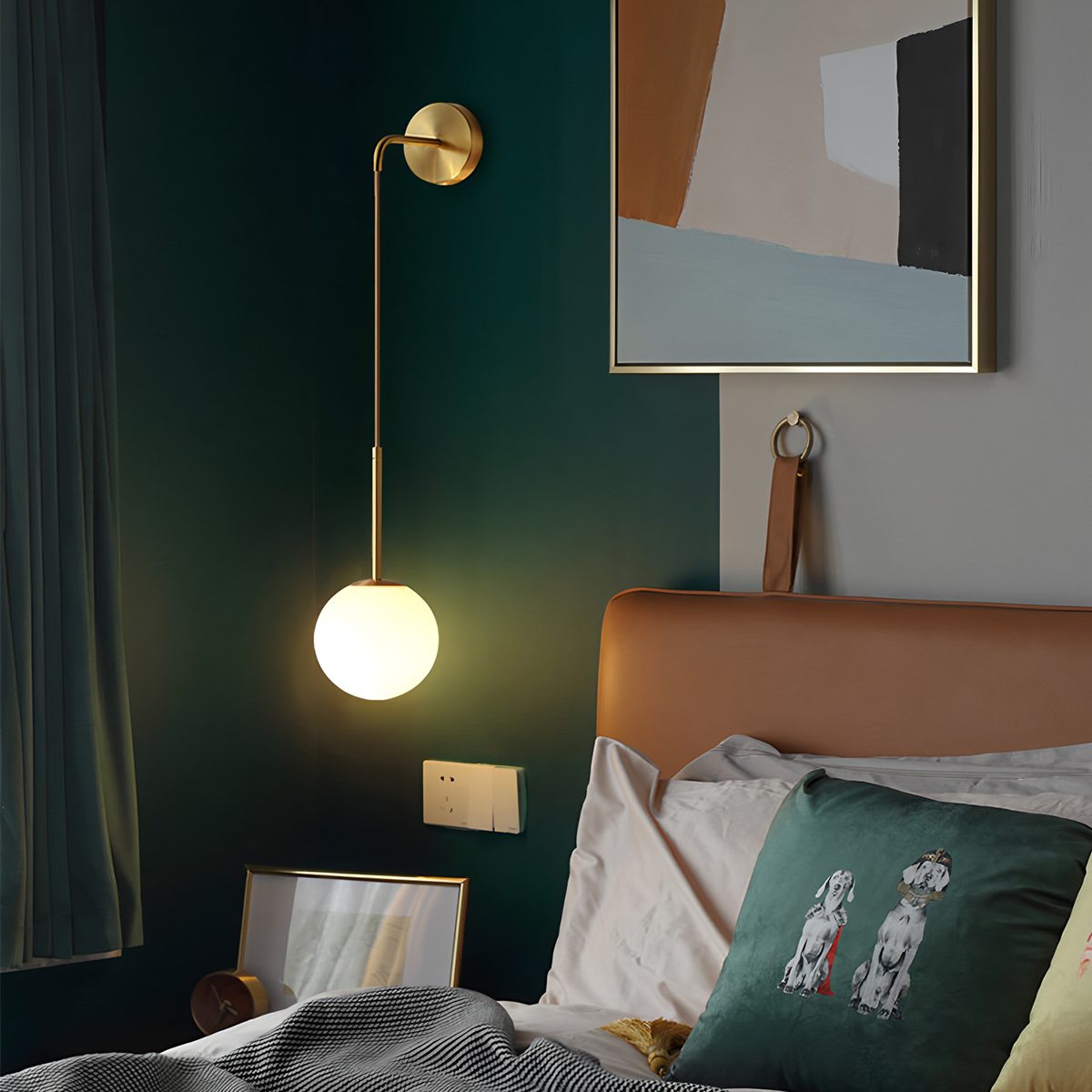HaloWeave Hanging Wall Lamp With Adjustable Cable For Ambient Glow