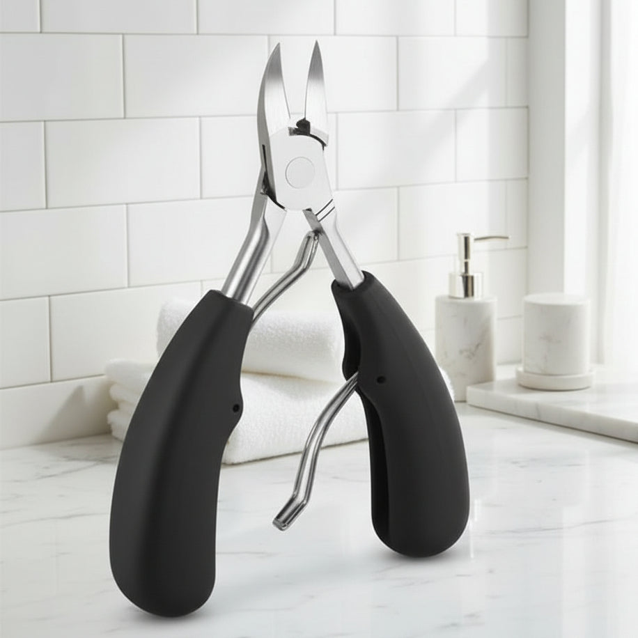 Tesoura ergonómica para unhas grossas e encravadas - Fioriscas