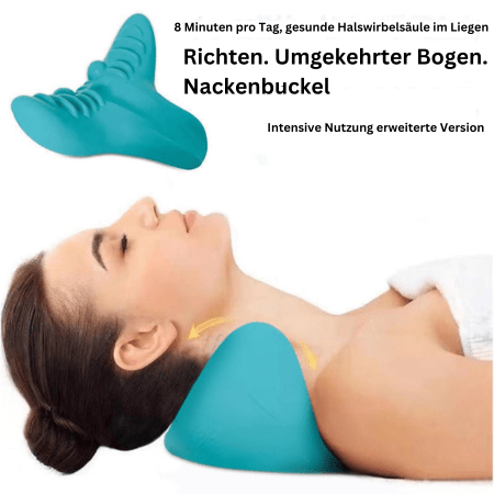 Almohada ergonómica para masaje de cuello para relajación y alivio del dolor - Fioriscas