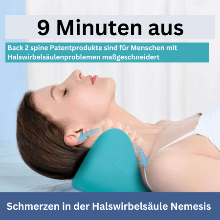 Almohada ergonómica para masaje de cuello para relajación y alivio del dolor - Fioriscas