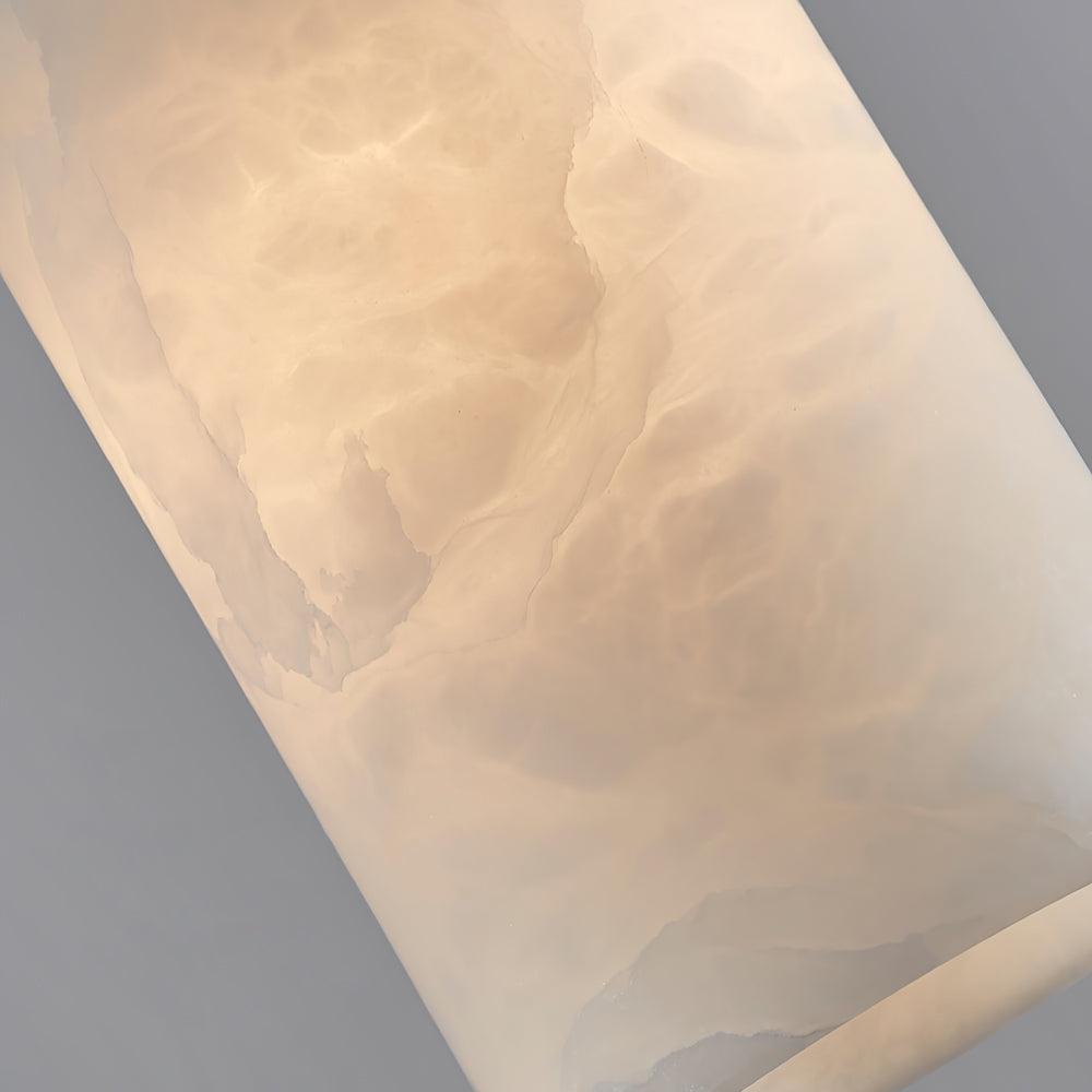 Lyrindis Cylinder Alabaster Pendant Light | Fioriscas