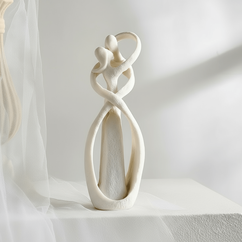 A work of art for love and connection - Timeless sculpture for every home - Fioriscas