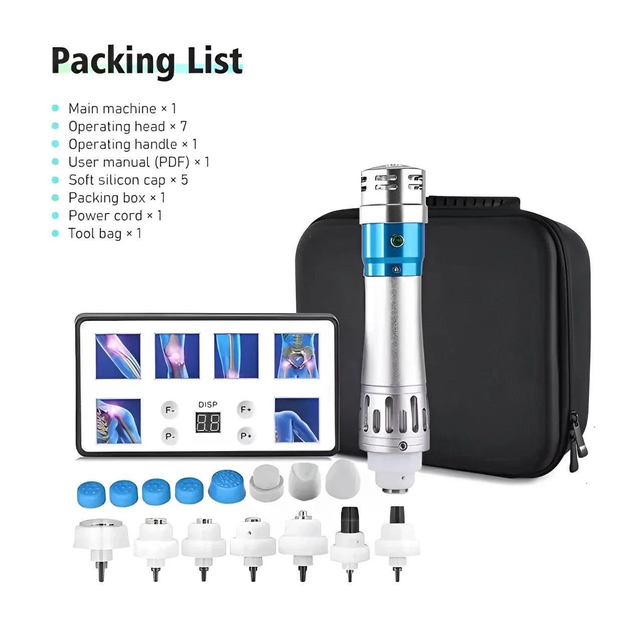 Appareil de bien-être portable VitaPulse pour hommes, à utiliser chez soi