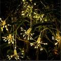 Decoratieve koperen lichtsnoer met verstelbare armen en zacht warm licht - Fioriscas