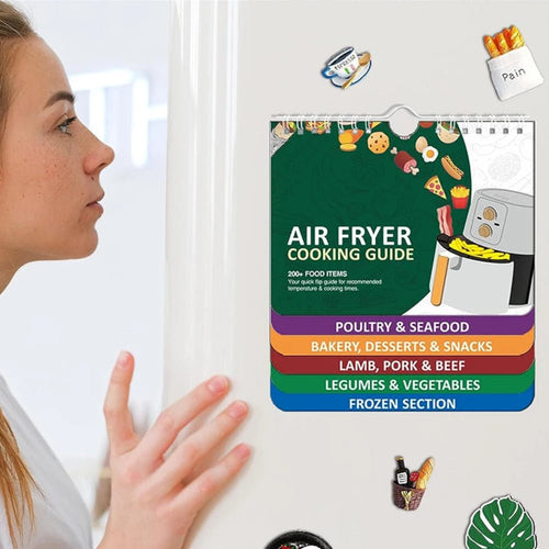 Airfryer Cooking Cheat Sheet for Quick Meal Preparation - Fioriscas