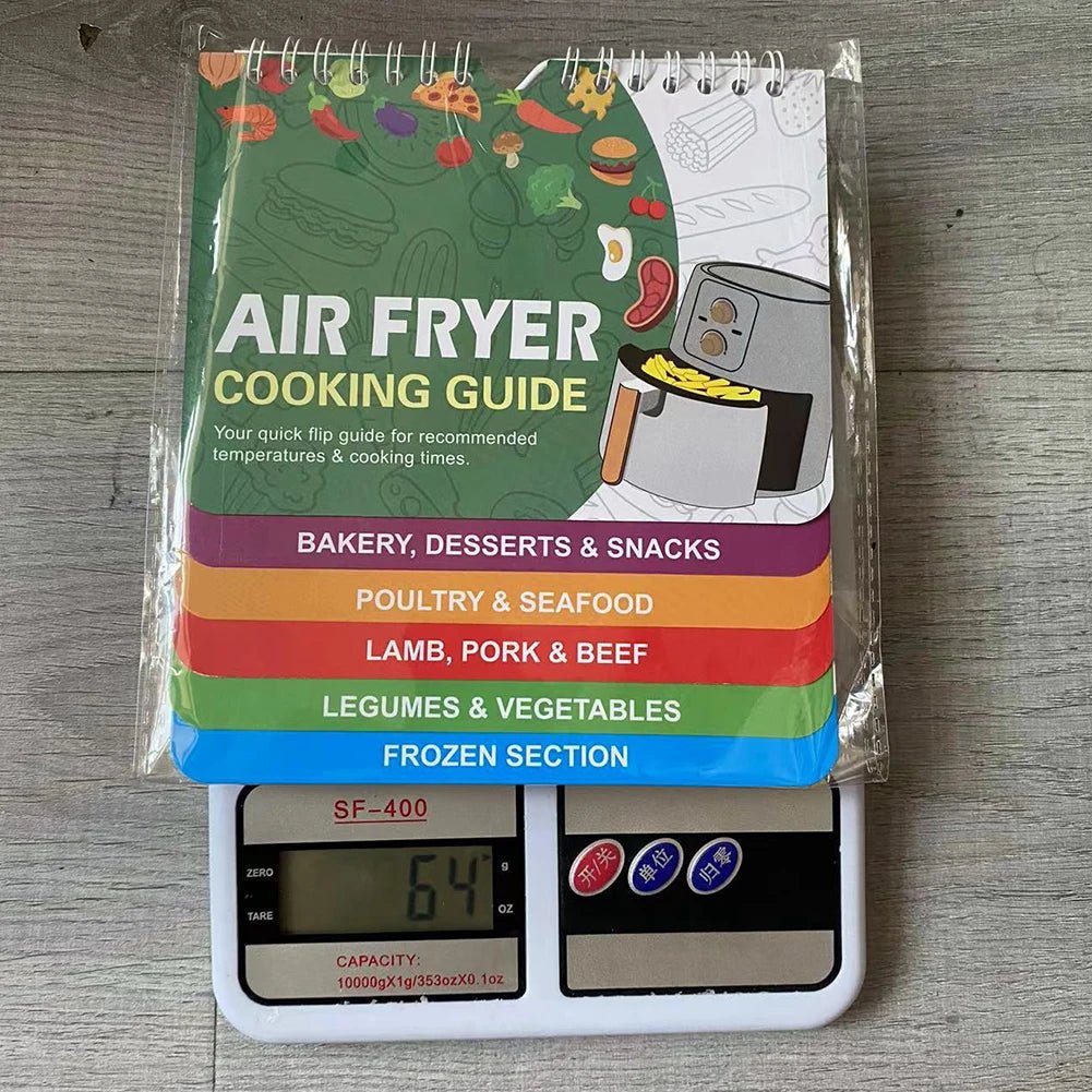 Airfryer Cooking Cheat Sheet for Quick Meal Preparation - Fioriscas