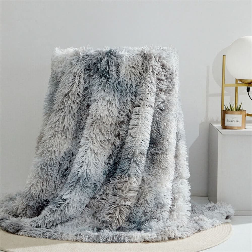 Plaid en fausse fourrure douce avec chaleur veloutée - Fioriscas