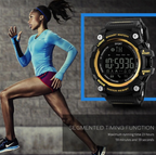 Relógio inteligente Varek Fitness com monitorização diária da atividade e da saúde